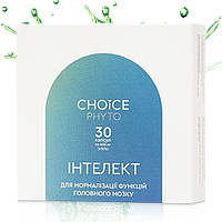 ИНТЕЛЛЕКТ - Нормализация Функций Головного Мозга, CHOICE PFYTO, 30 капсул