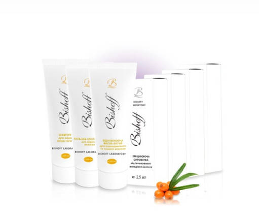 Міні-набір Bishoff для жирного волосся 7 шт A-kvm1, фото 1