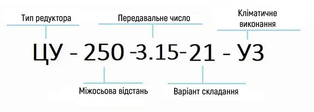 Редуктор ЦУ купити
