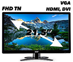 Монітор Acer 21.5" G226HQL / FHD 1920x1080 TN LED / VGA, DVI, HDMI
