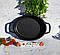 Каструля + сковорода гриль з антипригарним покриттям 3.3 л 26 см Maestro MR-4126 Казан індукційний, фото 6