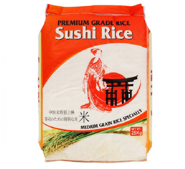 Рис для суши Sushi rice Premium, 25 кг - фото 1 - id-p1973454438