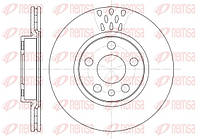 Диск гальмівний ПЕРЕДН CITROEN EVASION 6/94-7/02 JUMPY 10/95-12/06,FIAT SCUDO I 2/96-12/06,PEUGEOT 806 6442.11