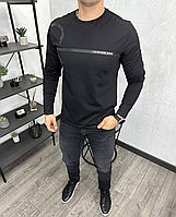Лонгслив мужской Calvin Klein черный
