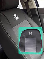 Авточехлы на Volkswagen Polo IV с 2002-09, чехлы автонакидки для сидений защитные мягкие