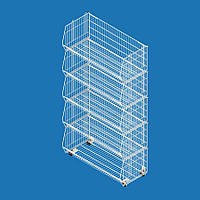Стелаж «Складський» на 5 кошиків (шириною 600)