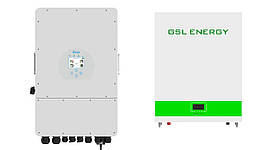 Комплект резервного живлення DEYE SUN 10 кВт + АКБ GSL 10.24 кВт*год