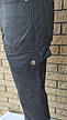 Жіночі зимові джинси на флісі з накладними кишенями "карго" стрейчеві FANGSIDA, Туреччина, фото 6