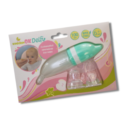 Π‘ΠΈΠ»ΡΠΊΠΎΠ½ΠΎΠ²ΠΈΠΉ ΠΊΠΎΠ½ΡΠ΅ΠΉΠ½Π΅Ρ Kinderenok Delfi Π΄Π»Ρ ΠΏΡΡΠ΅, ΠΌ'ΡΡΠ½ΠΈΠΉ 101120