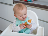 Силіконовий контейнер Kinderenok Delfi для пюре, м'ятний 101120, фото 4