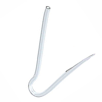 Трубка для вушних вкладок вигнута Dry-tube 2х3 мм, 12 см