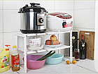 Багатофункціональна кухонна полиця для посуду, фото 4