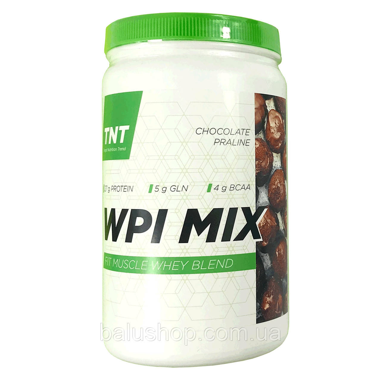 Ізолят сироваткового протеїну білка WPI MIX TNT Target Nutrition Trend 1 кг. (шоколадний)