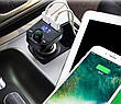 Автомобільний модулятор трансмітер X8 Bluetooth A2DP/V4.2+EDR MP3 плеєр USB заряджання, фото 8