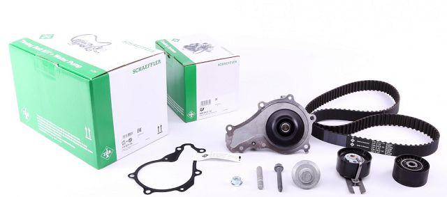 Комплект ГРМ + помпа на Citroen Berlingo 1.6HDI 16V 05-  INA 530 0375 30