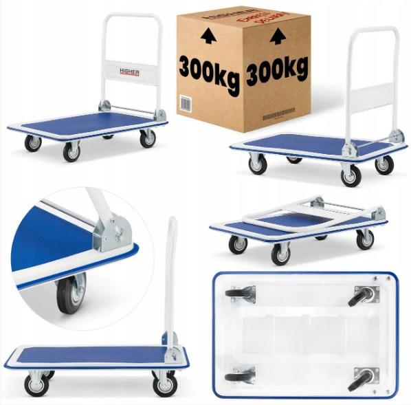 Візок платформна 300kg HIGHER PL-PH300, фото 1