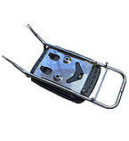 Сидіння заднє з рамою пасажирське для мопеду., фото 2