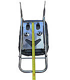 Сидіння заднє з рамою пасажирське для мопеду., фото 4