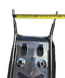 Сидіння заднє з рамою пасажирське для мопеду., фото 3