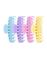 Зажимы для волос Framar Claw Clips Pastel, 4 шт в пастельних цветах