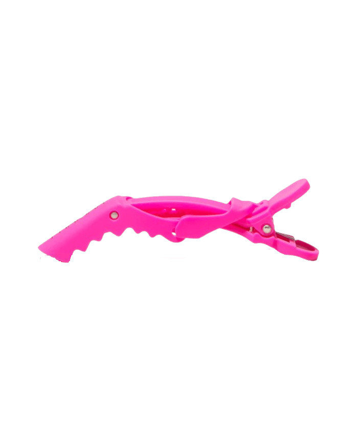 Затискачі з прогумованим покриттям Framar Rubberized Jaw Clip, 4 шт фуксія, фото 1