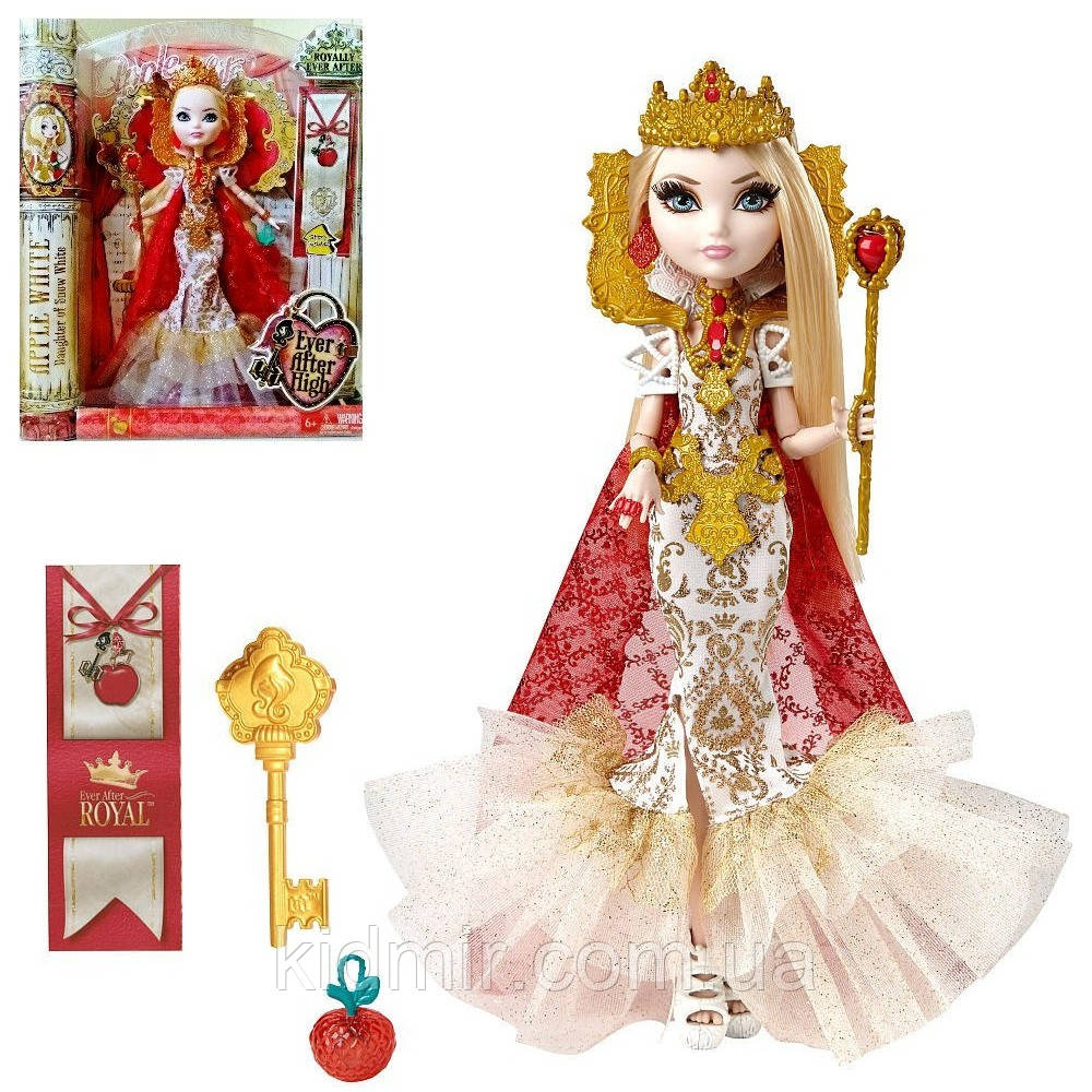 Ever After High Apple White CGG98 Лялька Евер Афтер Хай Епл Уайт Царська