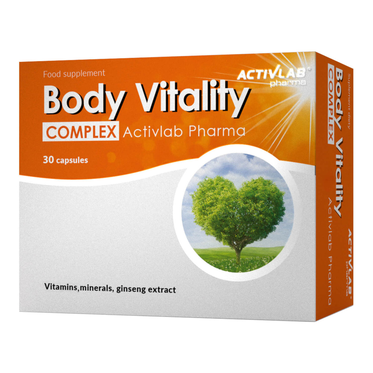 Вітамінно-мінеральний комплекс Body Vitaliti Complex 30 caps