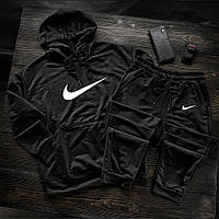 Nike Худі чорне +штани чорні