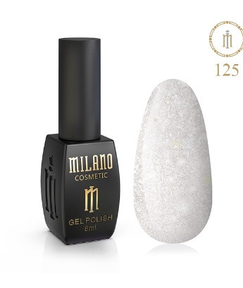 ГЕЛЬ ЛАК MILANO 8 МЛ № 125 гелевий лак для манікюру для LED лампи красивий манікюр, фото 1