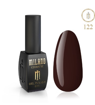 ГЕЛЬ ЛАК MILANO 8 МЛ № 122 гелевий лак для манікюру для LED лампи красивий манікюр