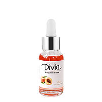Divia Олія для кутикули з піпеткою Cuticle Oil Peach №03 (Персик) (15 мл)