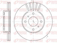 Диск гальмівний ПЕРЕДН INFINITI G20 2.0I 16V 90.01-/ NISSAN ALMERA, PRIMERA 1.5I-2.0I 16V 90.06-,00.05 6179.10