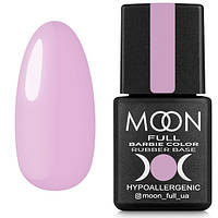 Moon Full Базовое покрытие цветное для гель-лака Barbie №15 (нежно-розовый, эмаль), 8 мл