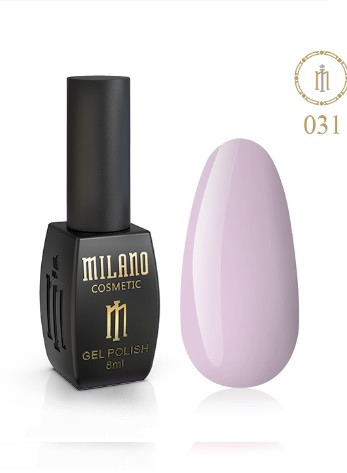 ГЕЛЬ ЛАК MILANO 8 МЛ № 031 гелевий лак для манікюру для LED лампи красивий манікюр