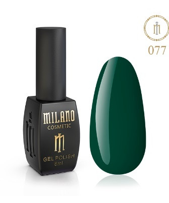 ГЕЛЬ ЛАК MILANO 8 МЛ № 077 гелевий лак для манікюру для LED лампи красивий манікюр