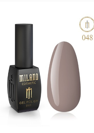 ГЕЛЬ ЛАК MILANO 8 МЛ № 048 гелевий лак для манікюру для LED лампи красивий манікюр