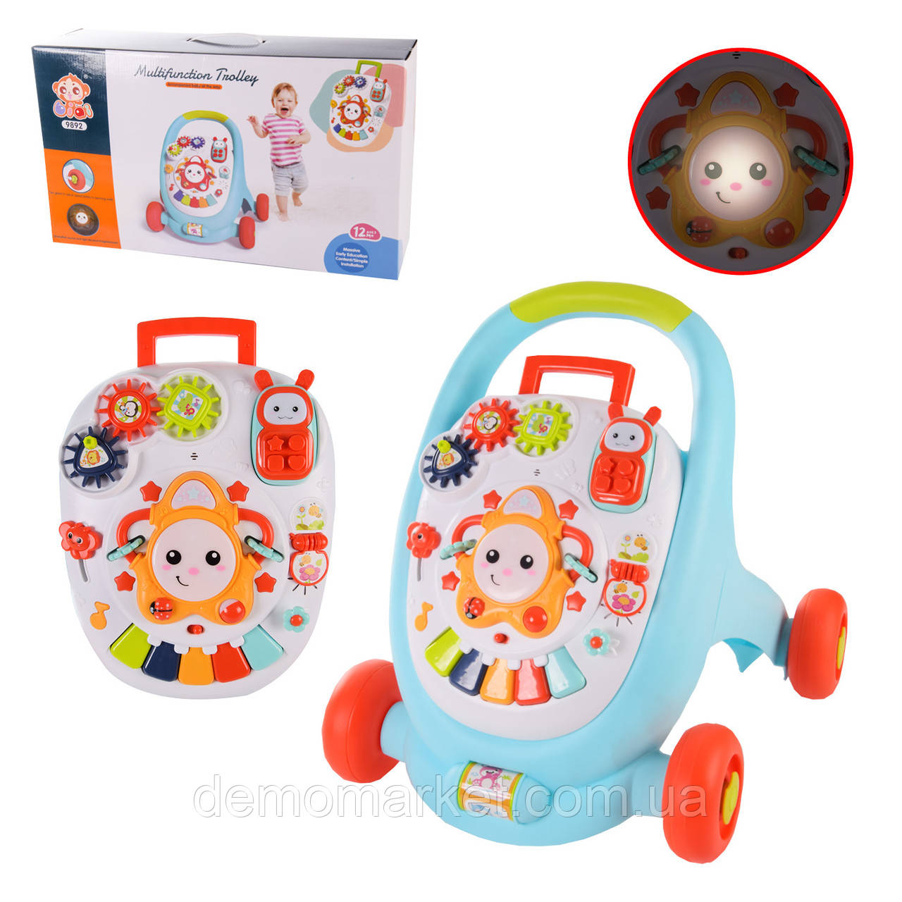 Дитячий ігровий центр, качалка-ходунки " Перші кроки" BA9892, фото 1