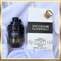 Мужские духи Viktor & Rolf Spicebomb [Tester] 90 ml. Виктор Рольф Спайсбомб (Тестер) 90 мл.