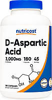 Nutricost D-Aspartic Acid 3000mg 180 Capsules