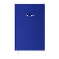 Щоденник датов. 2024 MONOCHROME, A6, синій
