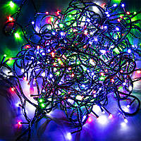 Гирлянда на елку "300 LED" 17м Цветная светодиодная гирлянда для комнаты | новорічна гірлянда (ST)