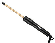 Професійна плойка з турмаліновим покриттям для афро кучерів Rozia HR776 тонка 10 мм 30 Вт