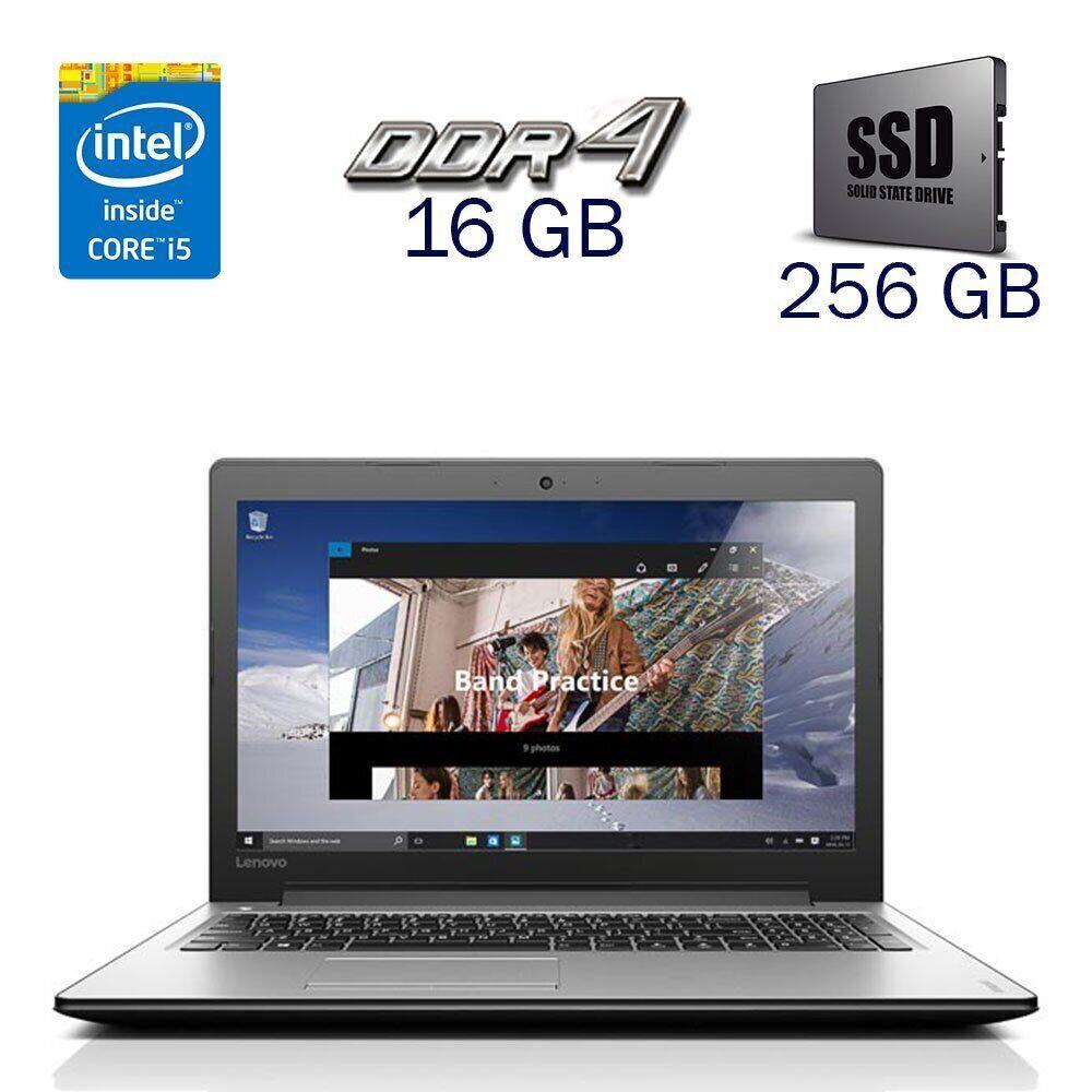 Ноутбук Lenovo Ideapad 310-15IKB/ 15.6" (1366x768)/ Core i5-7300U/ 8 GB RAM/ 256 GB SSD/ HD 620