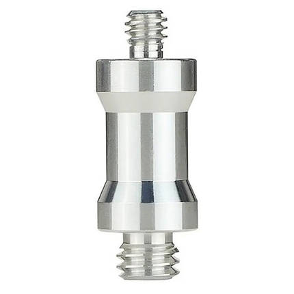 Втулка перехідник із різі 1/4 Male на 3/8 Male Alitek RST-64 Silver, фото 1