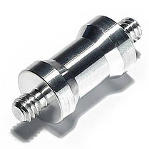 Втулка перехідник із різі 1/4 Male на 3/8 Male Alitek RST-64 Silver, фото 5