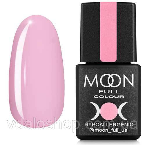 Moon Full - Гель-лак Color Gel Polish №106 (світлий яскраво-рожевий, емаль)