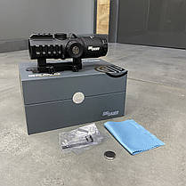 Приціл призматичний Sig Sauer Optics Bravo-3 3x24 сітка 5.56-7.62 Horseshoe з підсвічуванням (SOB33101), фото 3