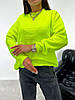 Жіночий светр машинного в'язання — чудова якість оверсайз Туреччина, фото 4