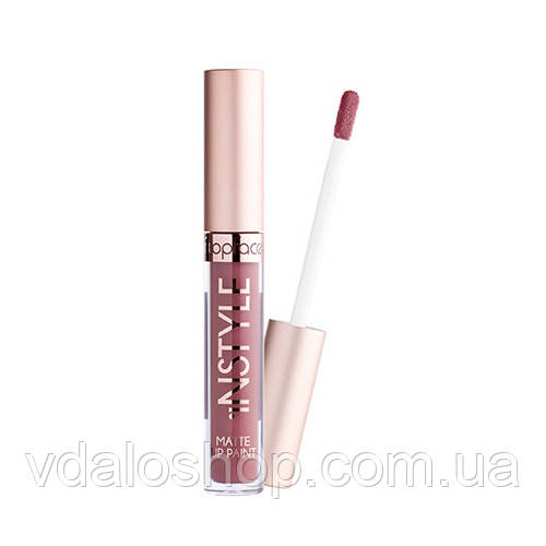 Помада для губ матова Topface Matte Lip Paint PT206 №006 Губна помада рідка зволожувальна з вітаміном Е