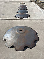 Диск борони БГР "Солоха" ромашка  D=710 мм,кв42 h=6мм ст65г,30MnB5, фото 9